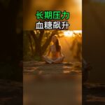 糖尿病誘因：長期壓力
