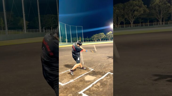 硬式球を110m飛ばす糖尿病患者 #shorts