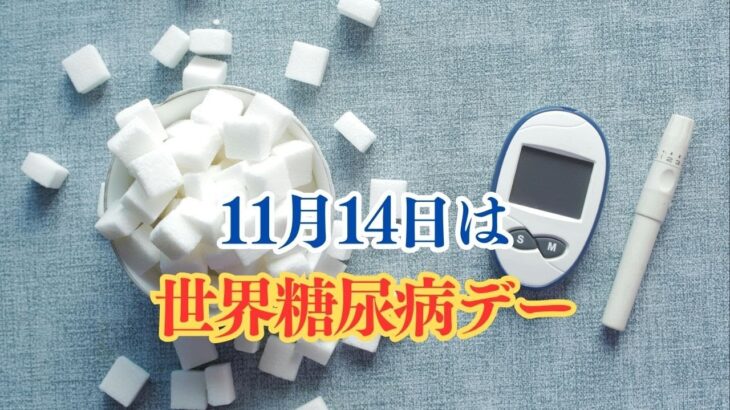 11月14日は #世界糖尿病デー #suno #今日は何の日
