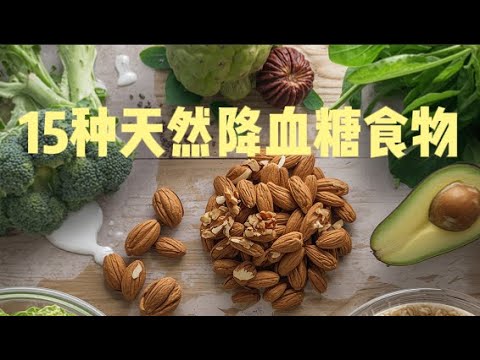 15种天然降糖食物｜糖尿病人必看！每天吃一点，血糖稳稳降 15 Natural Foods That Help Lower Blood Sugar