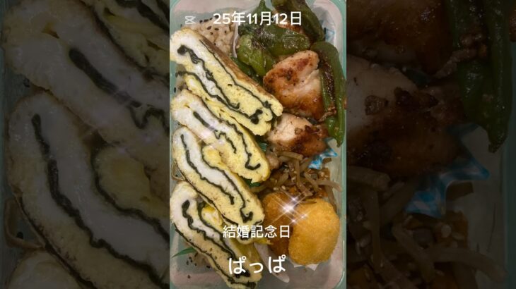 #25/11/12/5:00#糖尿病弁当#お弁当#パパ#鶏むね肉とシシトウ炒め弁当#shorts