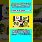 【バジルオイルのトースト】 #2型糖尿病#CKD#ASO#狭心症#食事療法#自炊記録#提出用画像
