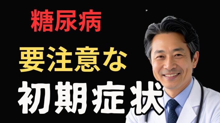 【糖尿病】絶対に見落とせない前兆3選
