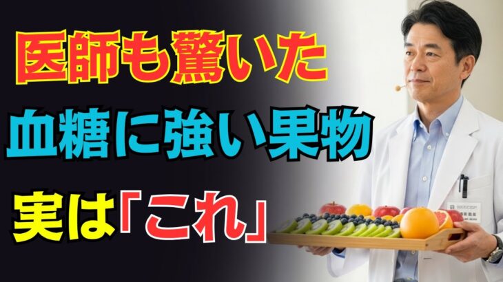 糖尿病薬に負けない果物「4種類」、食べないと損。