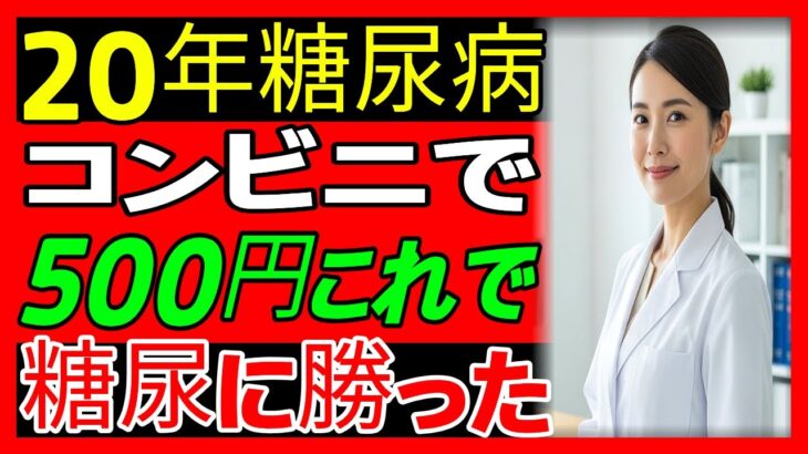 糖尿病が自然に消える】医師も驚いた！この4つの野菜だけで血糖が80まで下がる！たった200円で膵臓がよみがえる驚きの食べ方