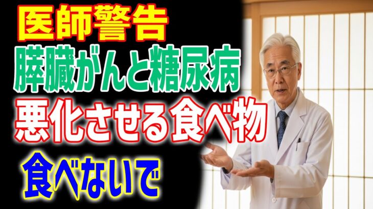 【膵臓がんの専門医が警告】糖尿病患者が避けるべき食べ物5つ