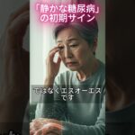 99%の60代が気づかない「静かな糖尿病」の初期サイン #健康寿命血糖コントロール｜必見｜糖尿病予防