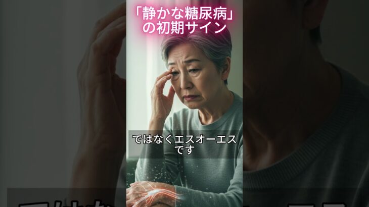 99%の60代が気づかない「静かな糖尿病」の初期サイン #健康寿命血糖コントロール|必見|糖尿病予防