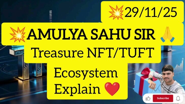 Amulya sahu sir 🙏 treasure nft/tuft ❤️ ecosystem explain 🙏 @TreasureFUNIndian