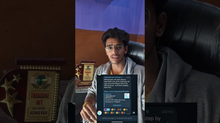 BIG NEWS! 🔥 Treasure NFT is BACK? (Withdrawals & Old Accounts Check)#shorts #trending #treasurefun