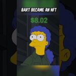 Bart becomes an NFT😂#simpsons #funny
