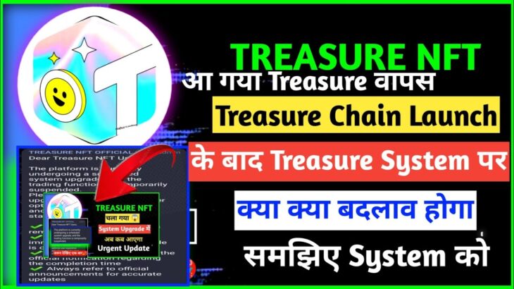 Changes After Treasure Nft Update in App || Treasure Chain Launch | Treasure Nft Withdraw New Update