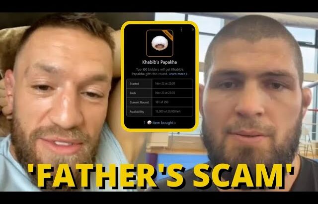 Conor McGregor goes off on Khabib over NFT scam, Khabib responds