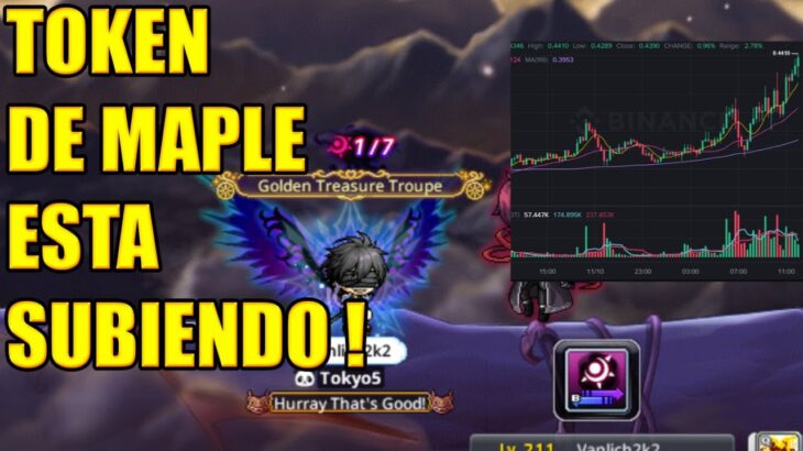 ❗EL TOKEN DE MAPLESTORY ESTA SUBIENDO POR ESTO! | JUEGO NFT FREE TO PLAY 2025 PAGANDO