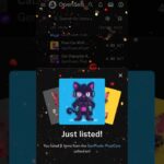 🎉 Exciting News! 🎉Our PixelCats NFT Collection is officially LIVE on OpenSea!
