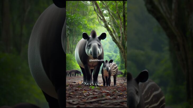 🖼️Fascinante Tapir de Baird! en NFT💎