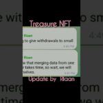 Good News🤑 Treasure NFT New Update Today by Riaan Admin #withdrawal