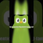 How did the Duolingo owl use to look? #duolingo #memes #nft