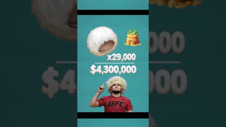 Khabib Papakha NFT $4.4M RECORD!