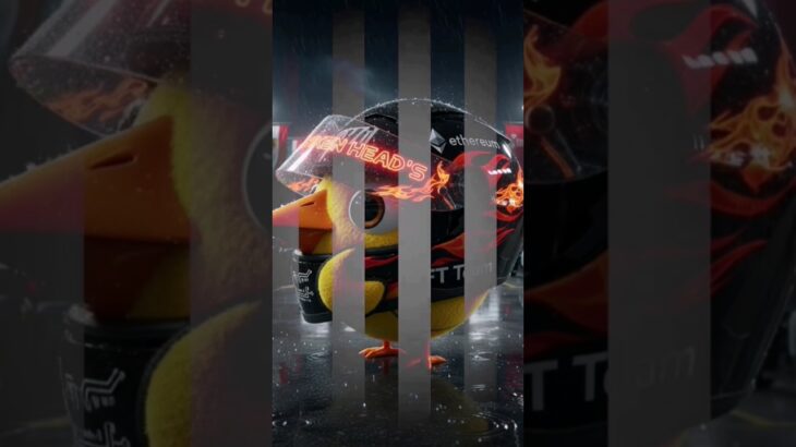La F1 llega al metaverse, CHICKEN HEAD’S NFT 3D Inspirada en la F1 #nft #xossel #shorts