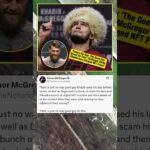 McGregor Accuses Khabib of Committing NFT FRAUD, Bringing Up His Father’s Name!? #khabib #conor #ufc