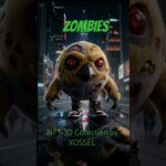 NFT 3D ZOMBIE CHICKEN HEADS — La evolución del arte digital ⚡#chickenheads #xossel #nft