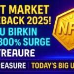 NFT Treasure – आज के ताज़ा NFT Updates 🔥 | Kaeru Birkin 300% Surge | NFT Market Recovery 2025
