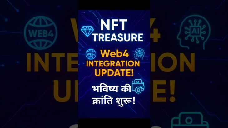 💎 NFT Treasure का नया Web4 Integration Update! 🚀 | Web4 Wallet Linking Feature | NFT Treasure 2.0