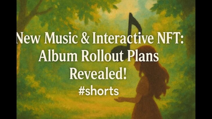 New Music & Interactive NFT: Album Rollout Plans Revealed! #shorts