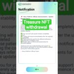 Nova Nft Thi treasure NFT withdrawal update on #treasurenft #treasurefun