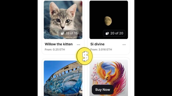 Pour les fêtes de Noël, acheter des NFT sur Rarible le marketplace crypto d’œuvres d’art numériques