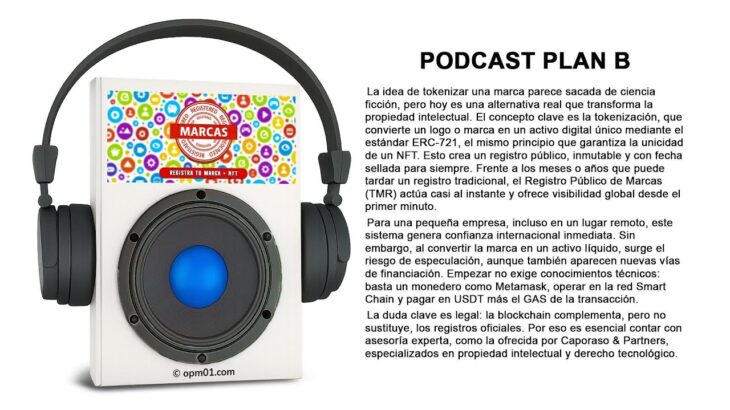 Registrar Tu Marca como NFT: Protección Instantánea con Blockchain | Podcast Plan B