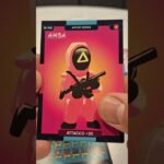SQUID GAME trading card!  #unboxing #cards #squidgame #squidgame2 #collection #money #netflix #nft