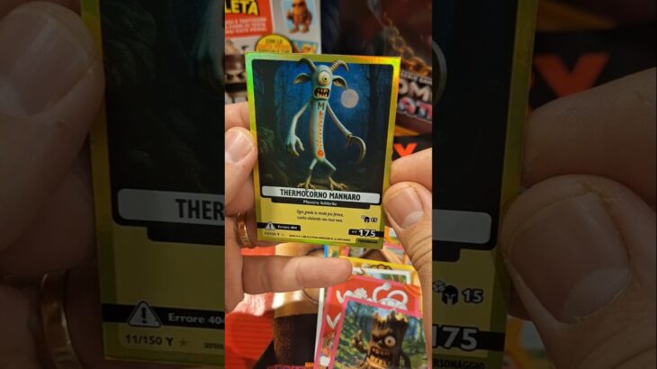 Serie GAMMA. Anomalia Galattica.    #italianbrainrot #cards #unboxing #cards #money #collection #nft