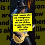 Slash Talks About His Teenage Sons and Their Surprising NFT Journey