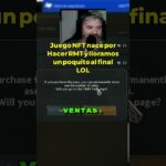 ¿Son los juegos NFT una estafa? #shorts