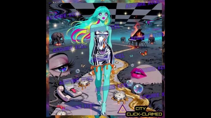 Strut & Starlight 💎 New NFT on Objkt #2025 #newmusic #artwork #animation