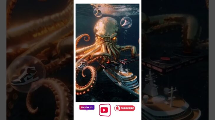 Supreme Kraken DJ: Deep-Sea NFT Beat Drop 🌊🐙💿