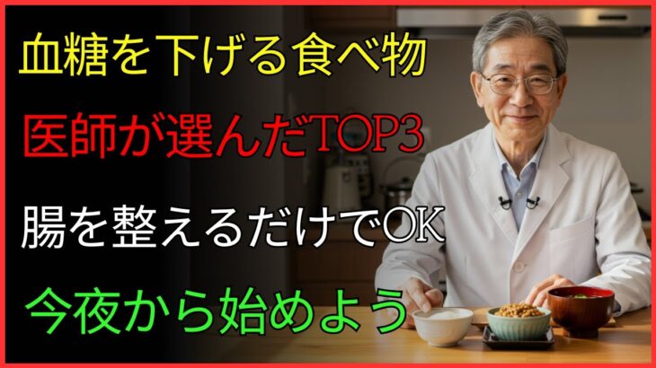 TOP3：糖尿病を遠ざける“発酵食品”の真実｜医師が薦める食べ方とは｜健康｜腸内環境｜免疫｜糖尿病予