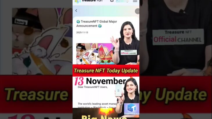 Teasure NFT official big news 😱❤️#short #trending #music#everyone #love