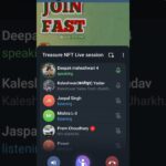 Treasure NFT Live Session !!#TreasureNFT #NextTime #KeepTrying#shorts#treasurenft #money#crypto#live
