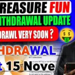 Treasure NFT New Update Today | 15 Nov Ko Withdrawal Start? Full Details
