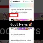 Treasure NFT New Update Today 26 November 2025