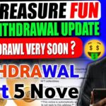 Treasure NFT New Update Today | 5 Nov Ko Withdrawal Start? Full Details