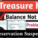 Treasure NFT Wallet Balance Not Showing || ❌ Reservation Suspended || Treasure NFT Fund Not Showing