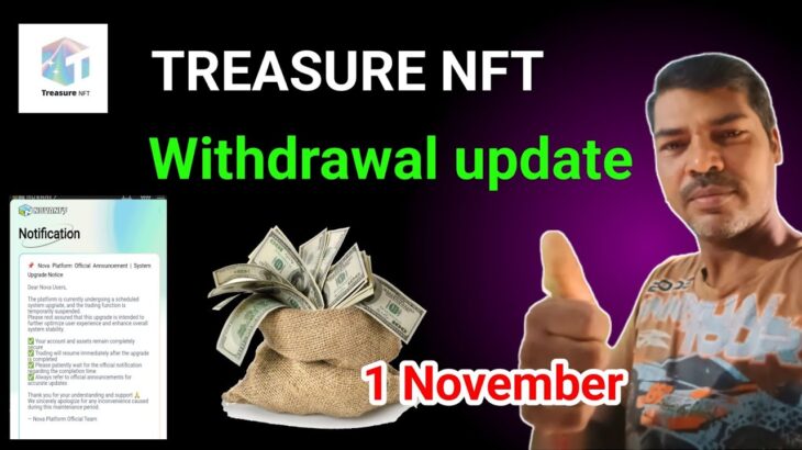 Treasure NFT l treasure nft withdrawal update l treasure nft New Update today