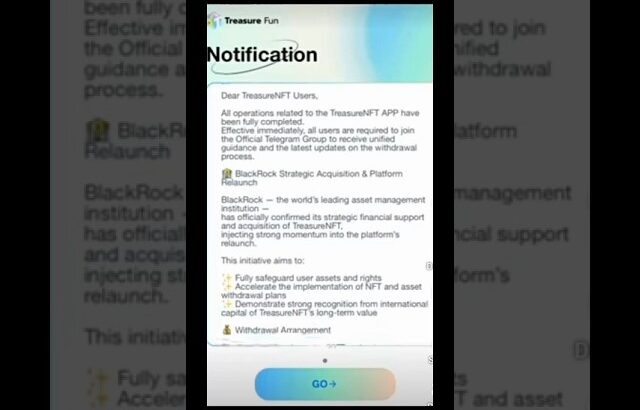 Treasure NFT withdraw update || treasure fun 1st November update #treasurenft #update #withdraw