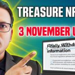 Treasure NFT//Treasurefun//3 November update//Withdrawal information New Date…