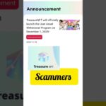 Treasure Nft  Scam Again No withdrawal