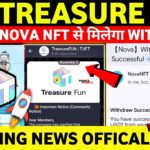 Treasure Nft Withdrawal News 🔴 | Treasure Fun Withdrawal | Treasure Nft New Update